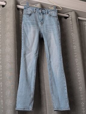 Wax Jean Light Wash Straight-Leg Women's Jeans